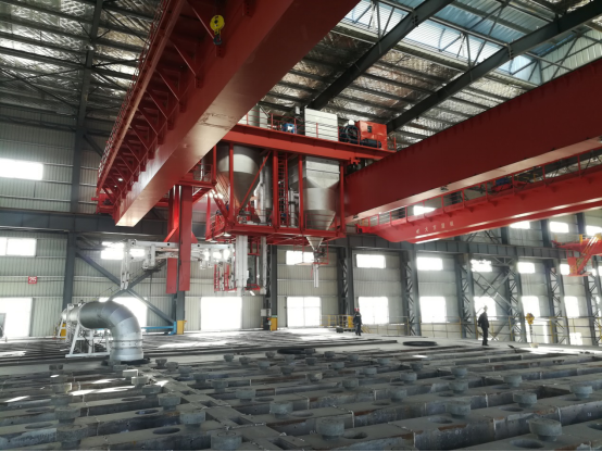 焙燒爐多功能天車的結構構成